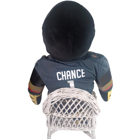 Huge Las Vegas Golden Knights NHL Mascot Chance 28" Stuffed Plush Toy Rare Licen - Picture 5 of 7